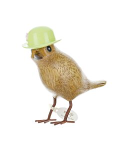 DCUK Garden Birds with Floral Hat-Green